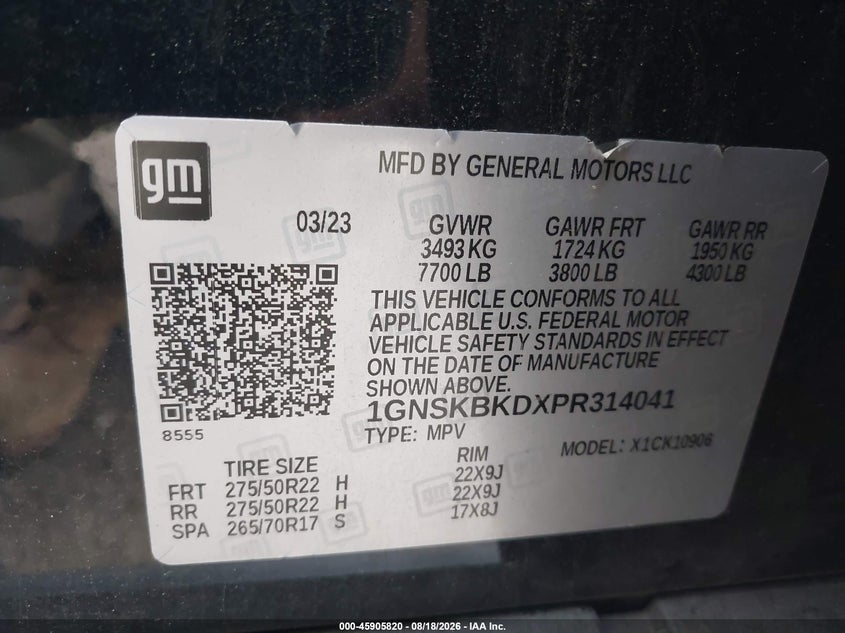CHEVROLET SUBURBAN - zdjęcie 9