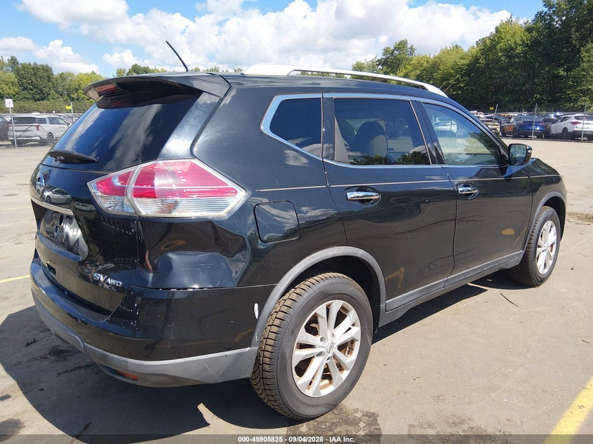 2016 NISSAN ROGUE auction photo 4