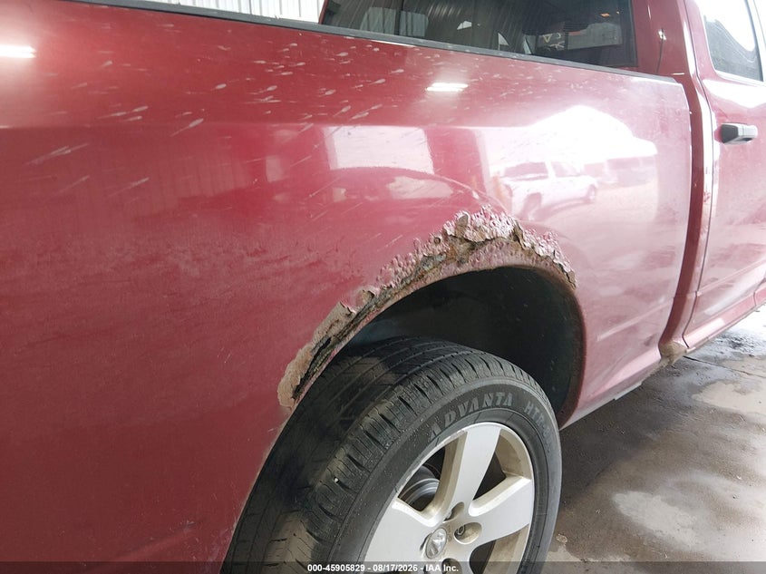 DODGE RAM 1500 2009 VIN 1D3HV18T59S752312