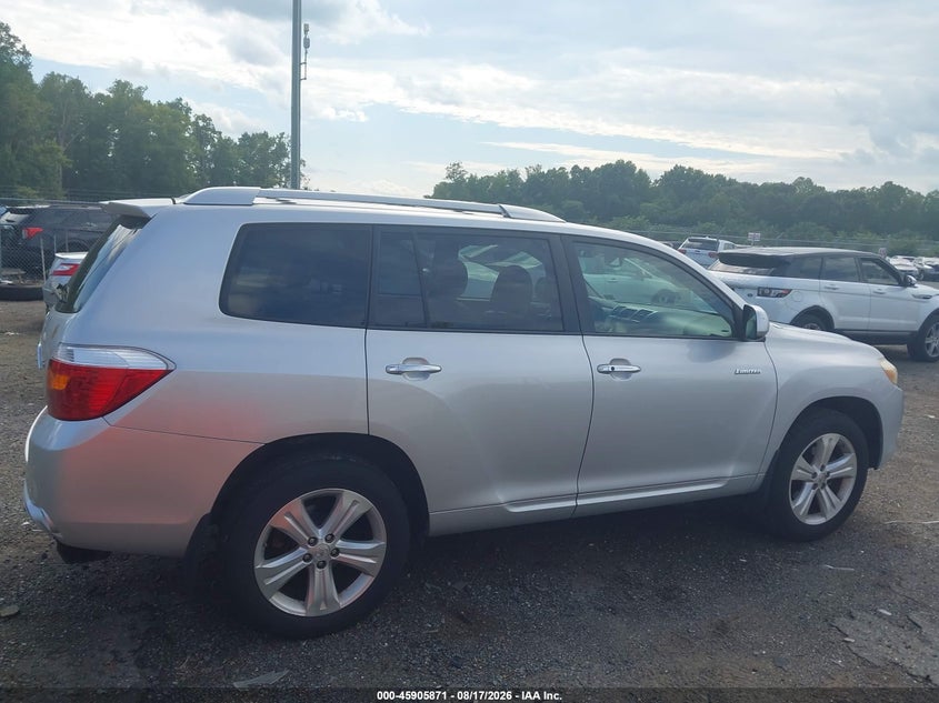 TOYOTA HIGHLANDER 2008 VIN JTEES42A582034699