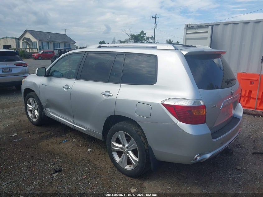 TOYOTA HIGHLANDER 2008 VIN JTEES42A582034699