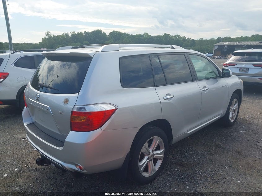 TOYOTA HIGHLANDER 2008 VIN JTEES42A582034699