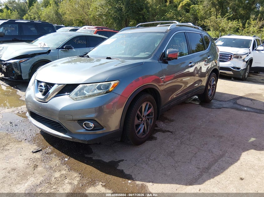 2016 NISSAN ROGUE auction photo 2