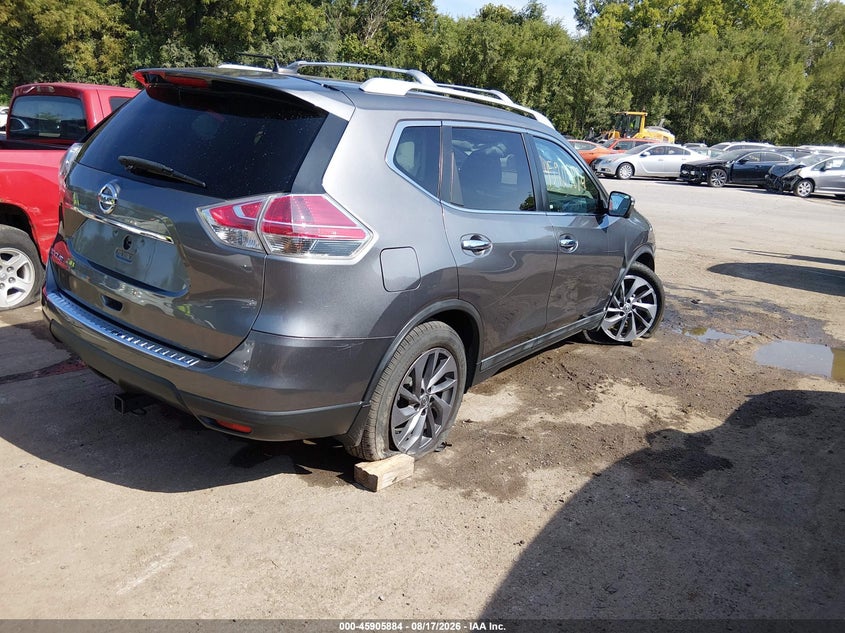 2016 NISSAN ROGUE auction photo 4