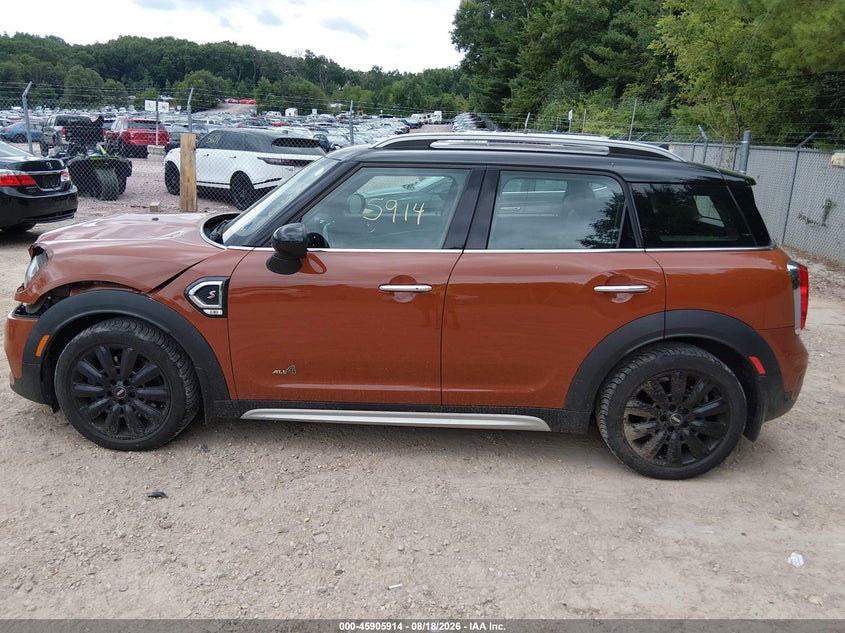 MINI COUNTRYMAN 2019 VIN WMZYT5C51K3G92305