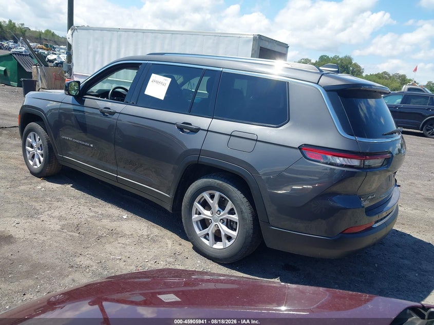 2022 JEEP GRAND CHEROKEE L auction photo 3