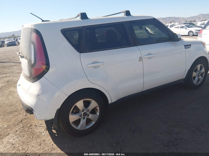 Vin: kndjn2a2xj7545620, lot: 46405031, kia soul 20184