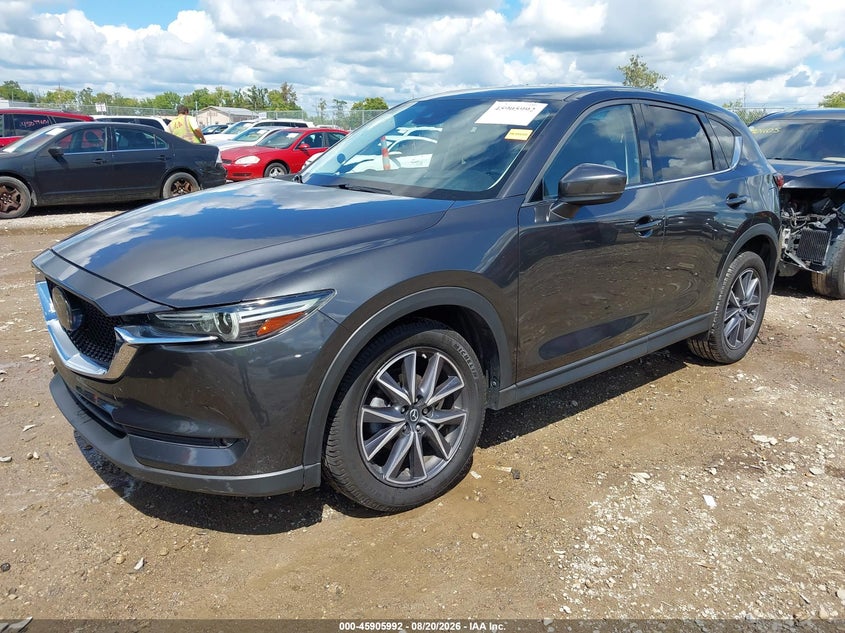 2018 Mazda CX-5, Left Side, IAAI, VIN JM3KFBDM2J1404498 — photo 2