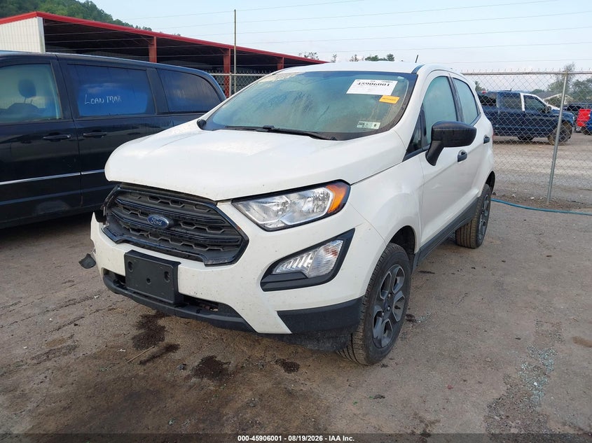 2019 Ford EcoSport, Left Front, IAAI, VIN MAJ6S3FL6KC299587 — photo 2