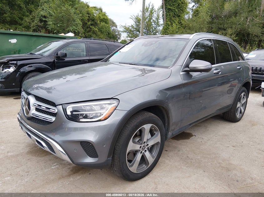 2020 Mercedes-Benz Glc 300 4Matic, Front End, IAAI, VIN WDC0G8EB6LF693611 — photo 2