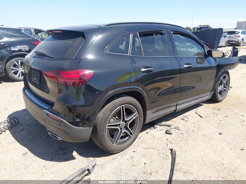 Vin: w1n4n4gb3sj653185, lot: 46405095, mercedes-benz gla 250 4matic 20254