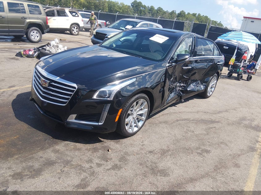 2019 Cadillac CTS, Left Side, IAAI, VIN 1G6AR5SS2K0101083 — photo 2