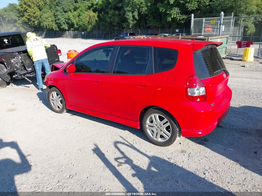 2007 HONDA FIT auction photo 3