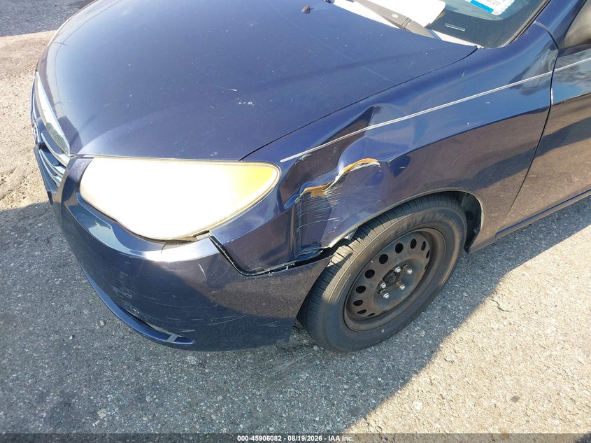 2010 HYUNDAI ELANTRA auction photo 6