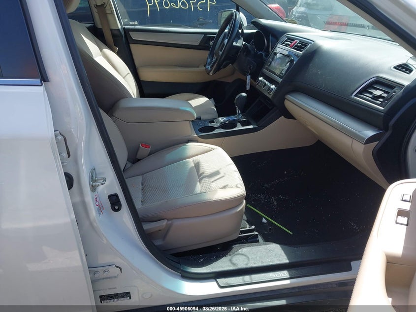 2015 SUBARU OUTBACK auction photo 5