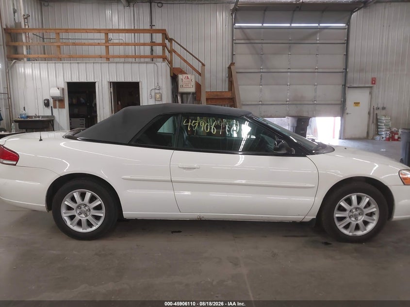 CHRYSLER SEBRING 2005 VIN 1C3EL75R55N640121