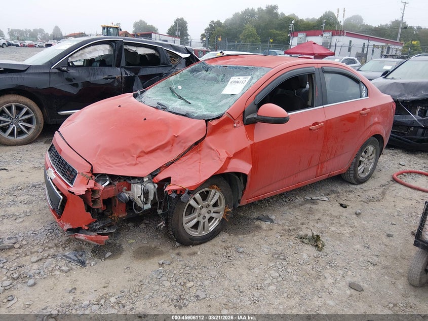 2013 Chevrolet Sonic, Стихія, IAAI, VIN 1G1JC5SH0D4216935 — фото 2
