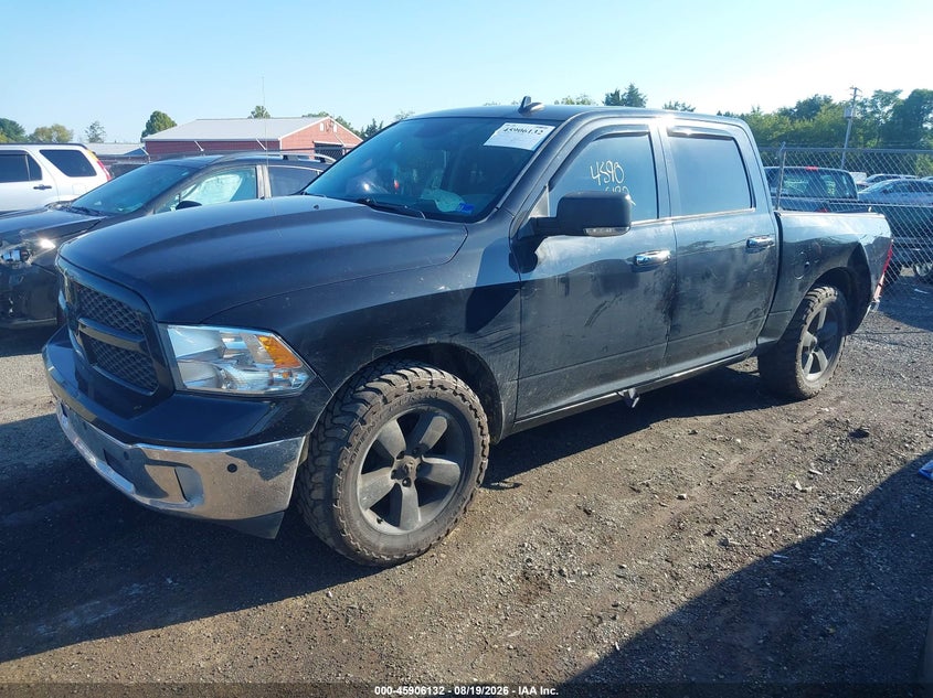 2016 RAM 1500, Rear, IAAI, VIN 3C6RR7LT9GG175484 — photo 2