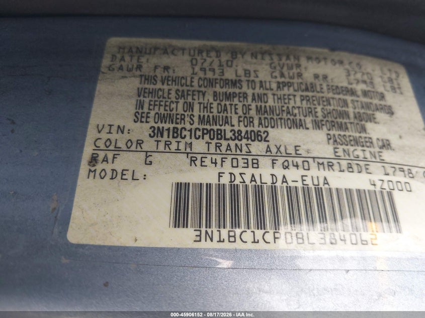 Photo 9 - NISSAN VERSA