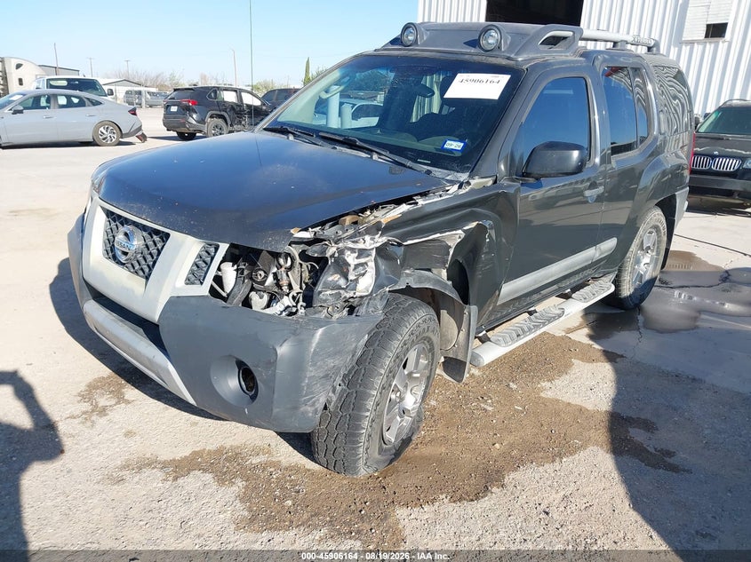 2012 Nissan XTerra, Обычный износ, IAAI, VIN 5N1AN0NW2CC525949 — фото 2