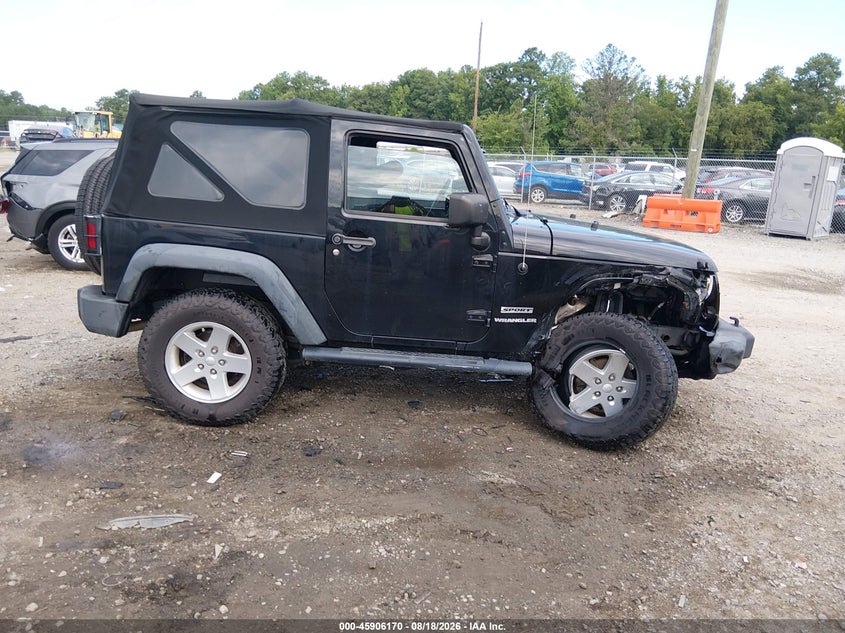 JEEP WRANGLER 2014 VIN 1C4AJWAG3EL277926