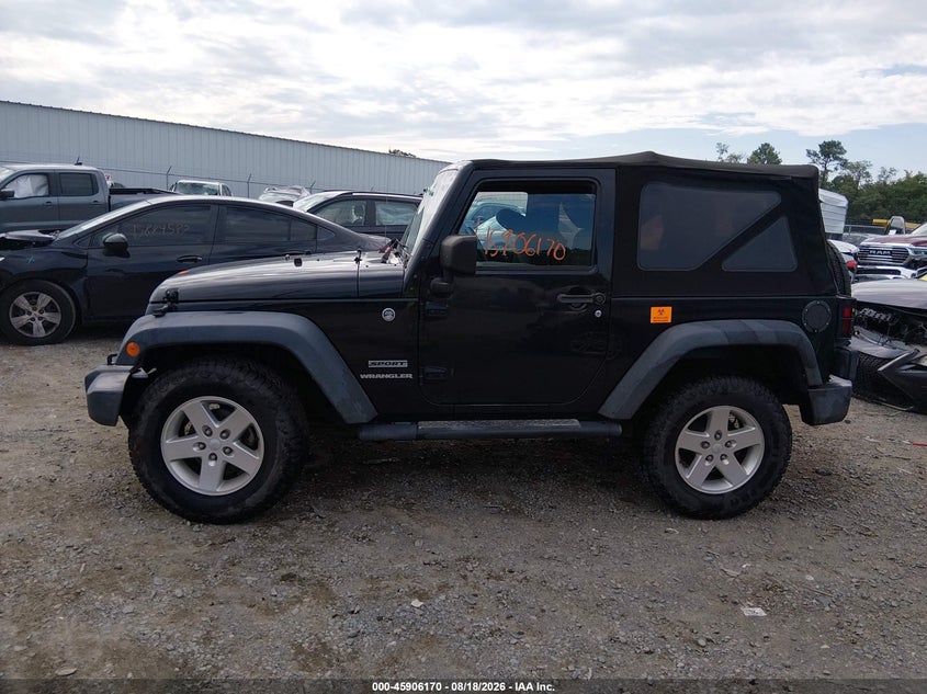 JEEP WRANGLER 2014 VIN 1C4AJWAG3EL277926