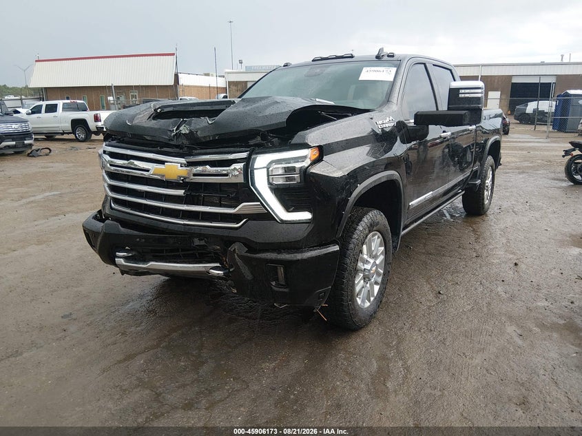 2024 Chevrolet Silverado, Удар ззаду, IAAI, VIN 2GC4YREY6R1205272 — фото 2