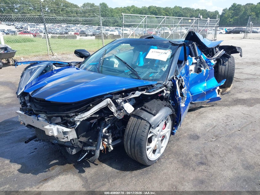 2021 CHEVROLET CORVETTE STINGRAY auction photo 2