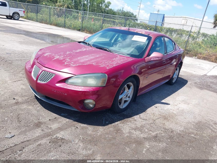 PONTIAC GRAND PRIX 2004 VIN 2G2WR544741339198