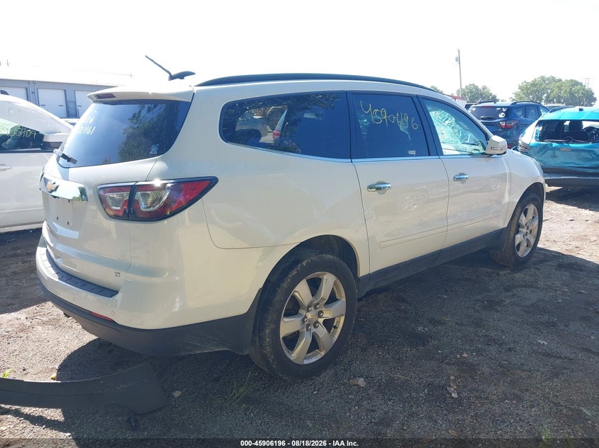 Vin: 1gnkvgkd6hj227161, lot: 46405264, chevrolet traverse lt 20174