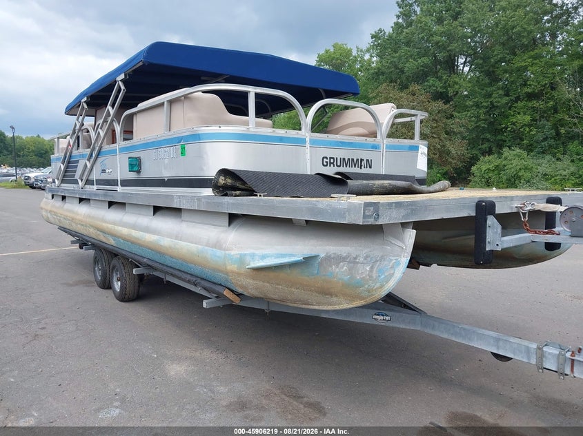 1989 GRUMMAN G24FSER PONTOON auction photo 1