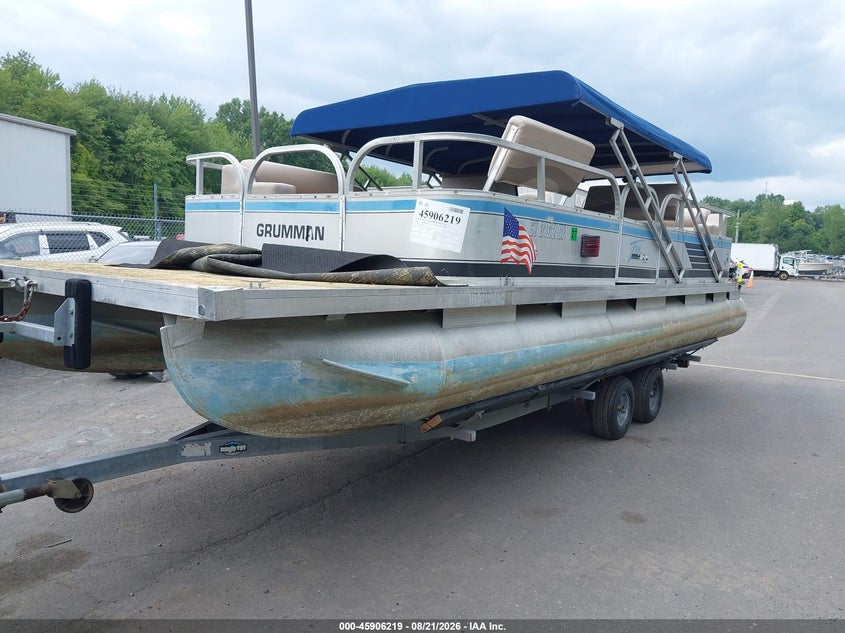 1989 GRUMMAN G24FSER PONTOON auction photo 2
