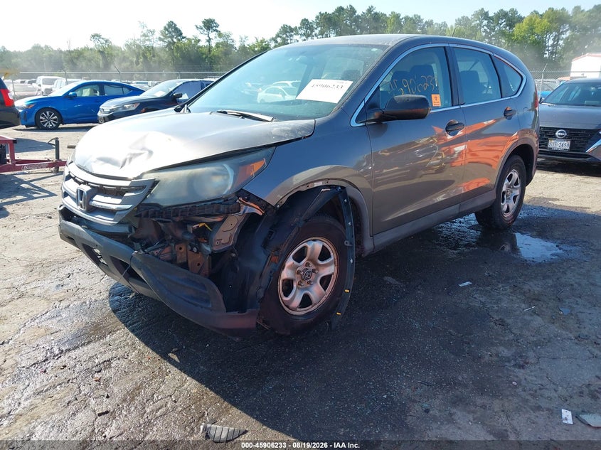 2012 Honda CR-V, Удар спереду, IAAI, VIN 5J6RM4H35CL029492 — фото 2