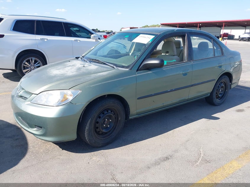 2004 Honda Civic, Normal Wear & Tear, IAAI, VIN 2HGES16554H541086 — photo 2
