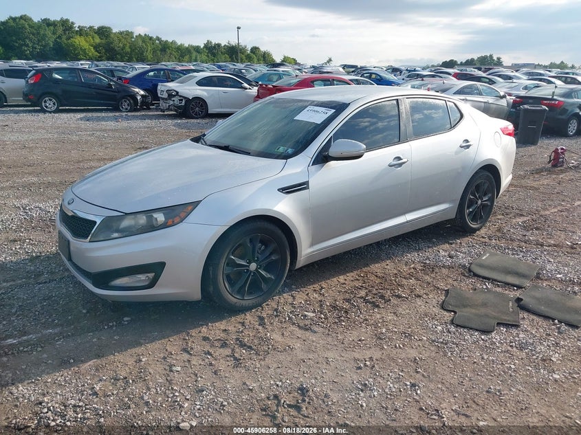 2013 Kia Optima, Right Side, IAAI, VIN 5XXGM4A72DG165722 — photo 2