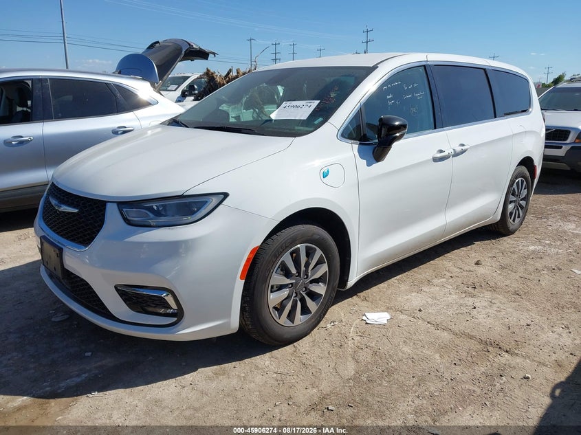 Vin: 2c4rc1s76rr127224, lot: 46405342, chrysler pacifica hybrid select 20242