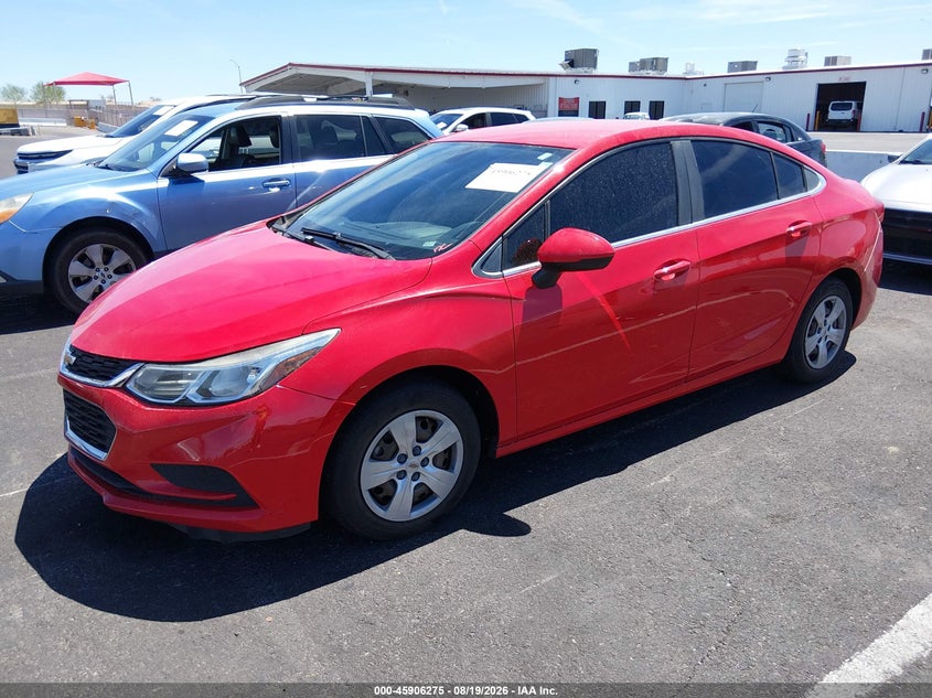 2017 Chevrolet Cruze Ls Auto, Normal Wear & Tear, IAAI, VIN 1G1BC5SM5H7190807 — photo 2