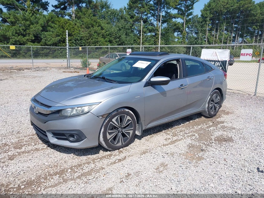 2016 Honda Civic, Normal Wear & Tear, IAAI, VIN 19XFC1F30GE011641 — photo 2