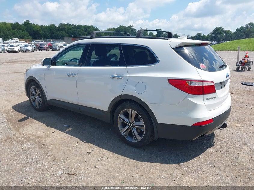 Vin: km8srdhf4gu138251, lot: 46405383, hyundai santa fe limited 20163