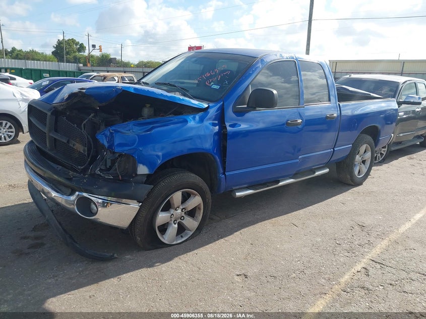2005 Dodge RAM, Front End, IAAI, VIN 1D7HU18D15S221886 — photo 2