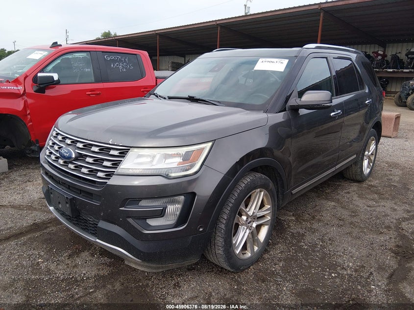 2017 Ford Explorer, Обычный износ, IAAI, VIN 1FM5K8FH8HGC04006 — фото 2