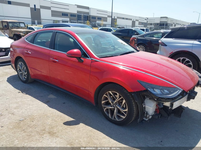 2021 Hyundai Sonata Sel, Перед, IAAI, VIN 5NPEF4JA9MH108953