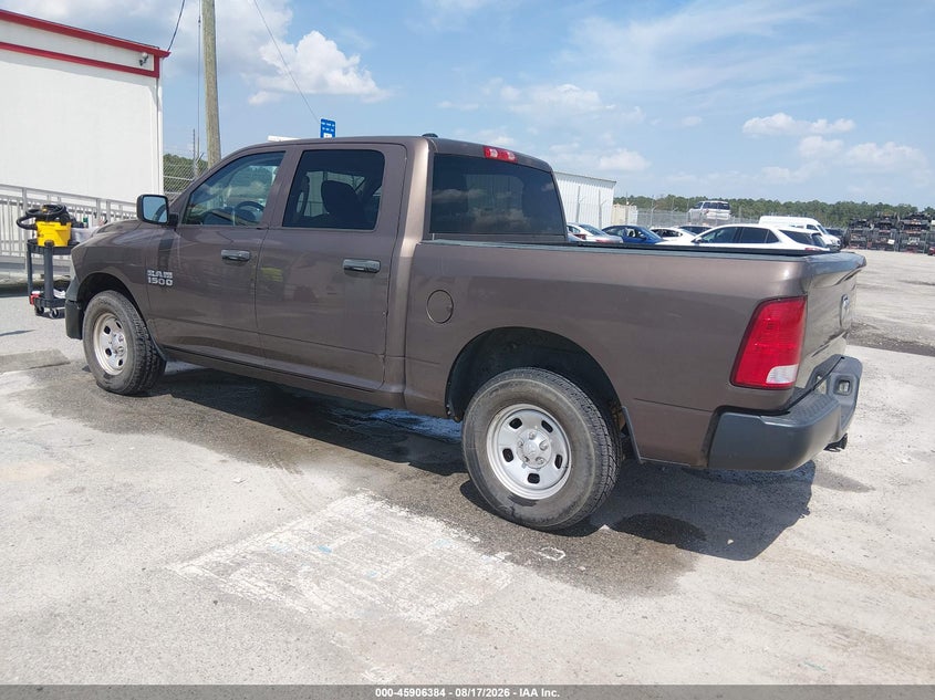 Vin: 1c6rr7kg8js323113, lot: 46405452, ram 1500 tradesman  4x4 5'7 box 20183