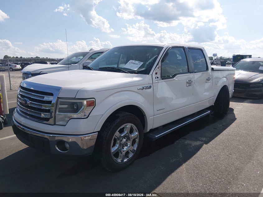 2014 Ford F-150, Rollover, IAAI, VIN 1FTFW1CT1EFB06434 — photo 2