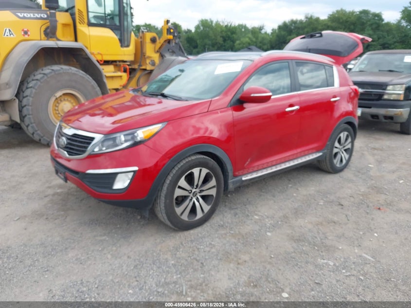 2013 Kia Sportage, Normal Wear & Tear, IAAI, VIN KNDPC3A20D7420331 — photo 2