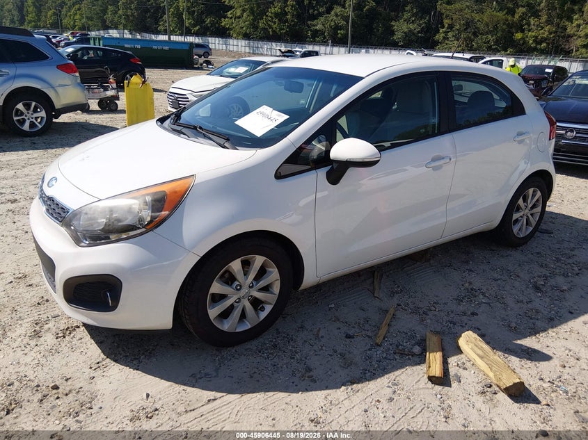 KIA RIO 2014 VIN KNADN5A37E6355404