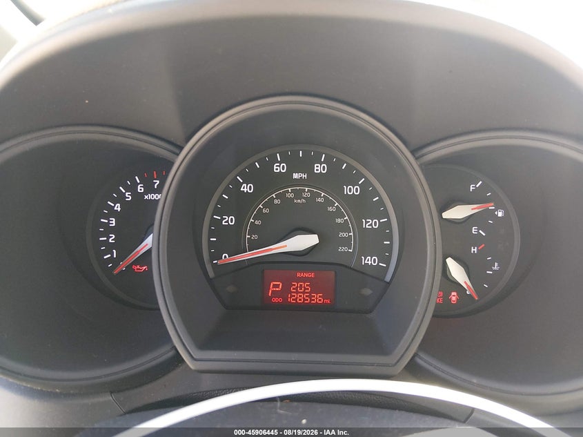KIA RIO 2014 VIN KNADN5A37E6355404