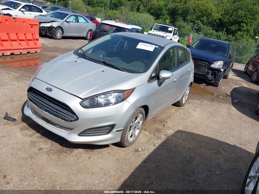 2014 Ford Fiesta, Normal Wear & Tear, IAAI, VIN 3FADP4EJ8EM102680 — photo 2