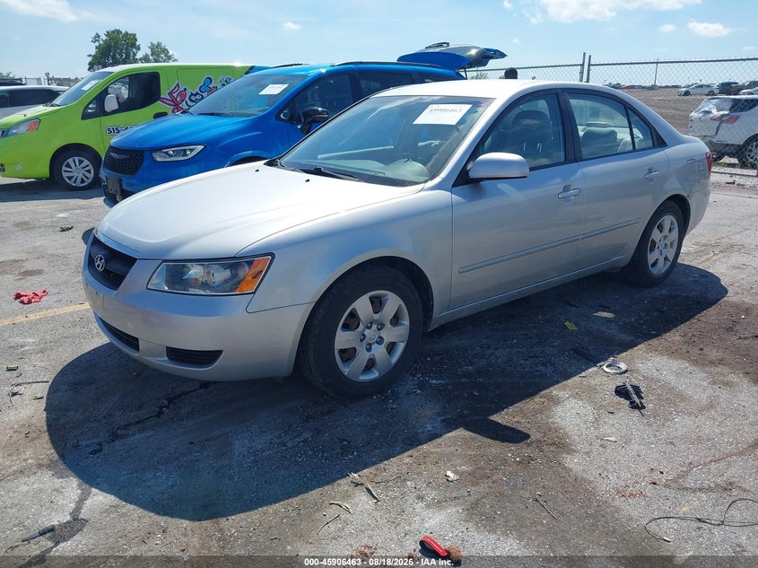 2007 Hyundai Sonata, Normal Wear & Tear, IAAI, VIN 5NPET46C17H291322 — photo 2