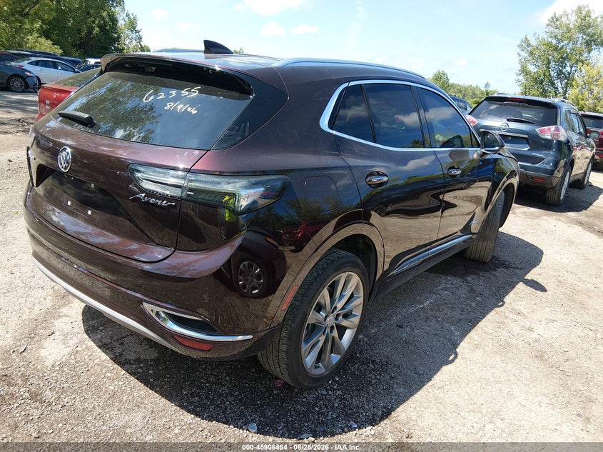 Vin: lrbfzsr43nd070995, lot: 46405552, buick envision awd avenir 20224
